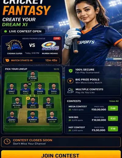 Betajay (bet ajay) fantasy cricket & matchday visual 3