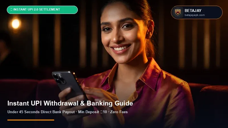 Betajay Instant UPI Withdrawal & ₹100 INR Deposit Tutorial